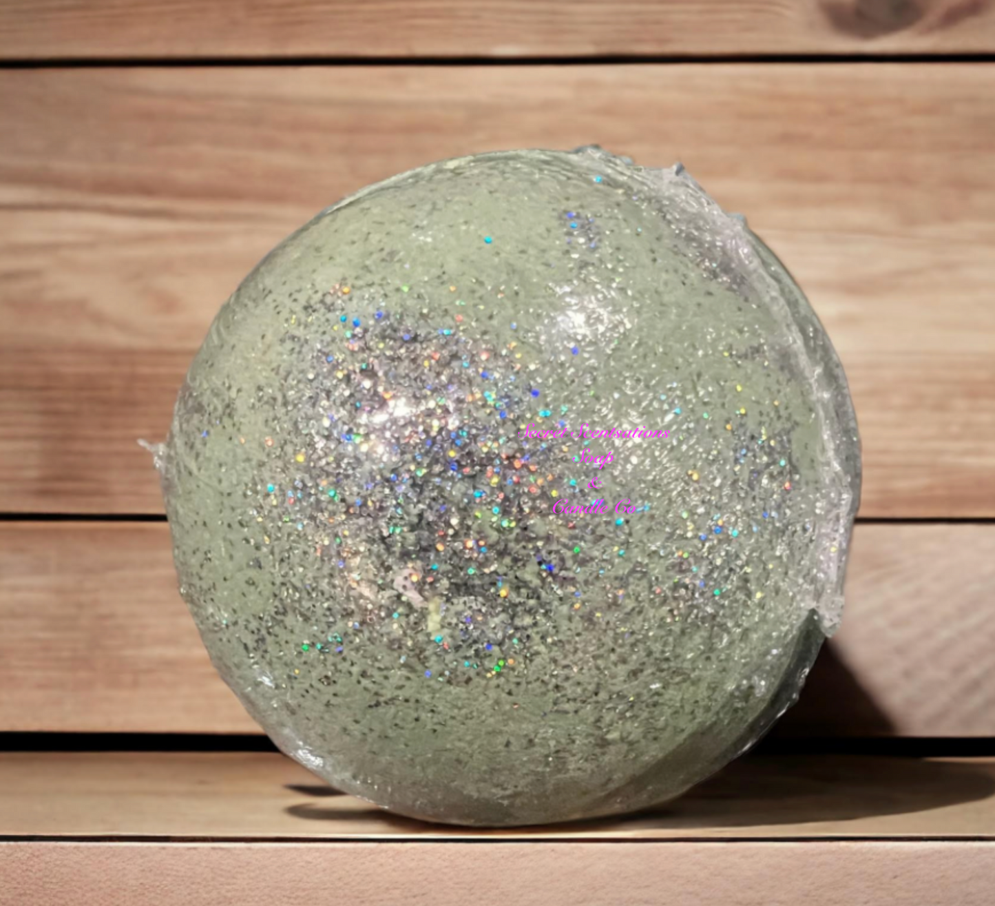 9 in Chakra Bath Bombs made with essential oils and butters. Biodegradable glitter Spa Effect. 